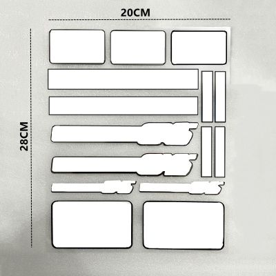 สติกเกอร์ติดหมวกกันน็อคสำหรับรถยนต์ BMW,ชุดคิทโลโก้กล่องใส่ของท้ายรถจักรยานยนต์ถังน้ำมันสะท้อนแสงติดรถ Stiker Motor ใหม่