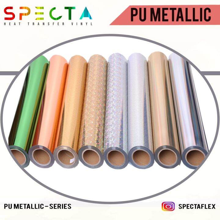 SPECTAFLEX POLYFLEX KOREA PU METALLIC ORIGINAL PU METALLIC HTV ...