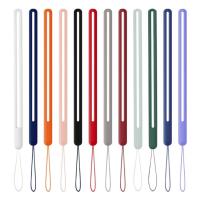 Silicone Hand Lanyard Small Short Silicone Rubber Lightweight Strap String for USB Keys Keychain Assorted Colors amazing