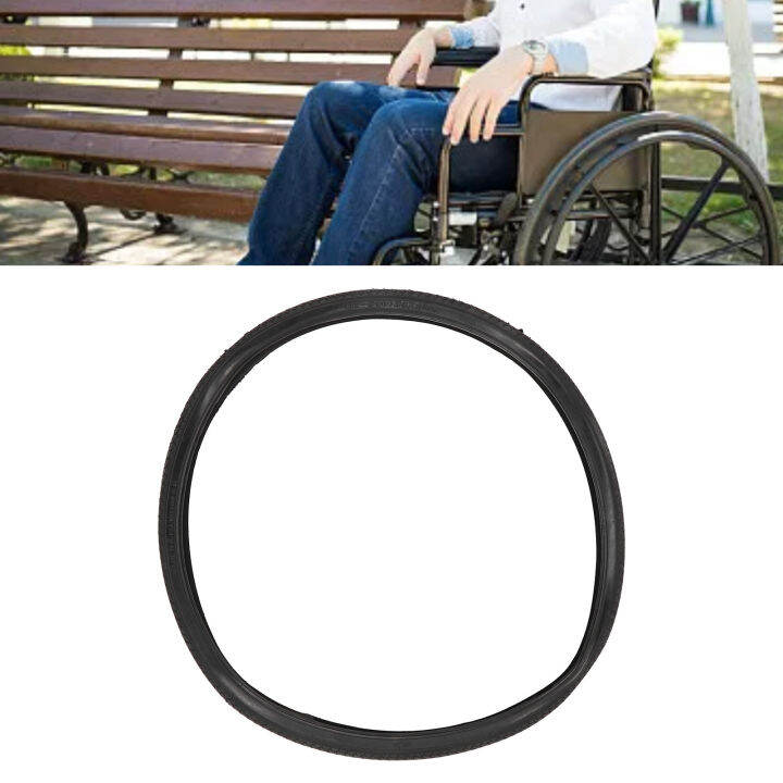 [Wondering] Wheelchair Tire 24 Inch Soft Rubber Wheelchair Outer Tire