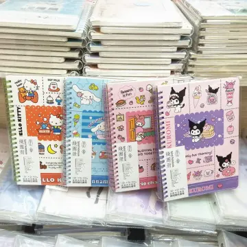 Sanrio Notebooks Cute Melody Hellokitty Kuromi Cinnamoroll Diary Agenda  Weekly Planner Writing Notepad School Supplies Wholesale