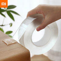 Xiaomi 1เมตร2เมตร5เมตรความยาวนาโนเทปเทปสองด้านใส NoTrace นำมาใช้ใหม่กันน้ำเทปกาวทำความสะอาดได้