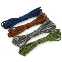 1เมตร3เมตร Paracord ลูกปัดมีดลูกปัดตกแต่ง Paracord ร่มชูชีพสายเชือกเส้นเล็กปีนเขาตั้งแคมป์เชือกเดินป่า