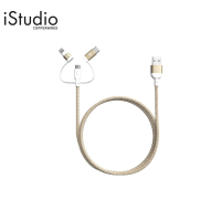 ADAM ELEMENTS PeAk II Trio Cable 1.2m สายชาร์จ Lightning l iStudio By Copperwired