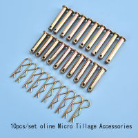 LANG 10pcs/Set 186F Diesel Farming Rotary Tiller Pin 8×40 8×50 Lock Pin Shaft R Card