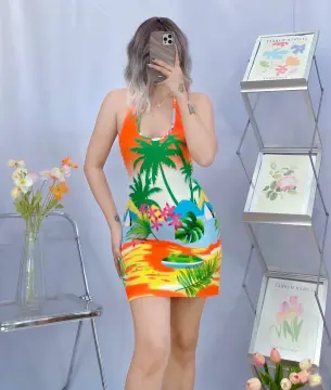 Ivana Summer Backless Dress/Back strap Dress/Freesize XS to Medium Frame