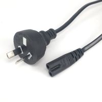 EU Power Cable Euro US AU UK C7 Figure 8 AC Cable EU Plug Power Extension Cord For TV PSP PS2 PS3 PS4 Bluetooth Speakers Laptop