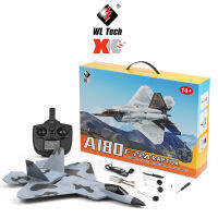 ST【Fast Delivery】【Original Available】Xk A180 F22สามช่องกล้อง3d/6G Gyroscope Fixed Wing เครื่องร่อนของเล่น