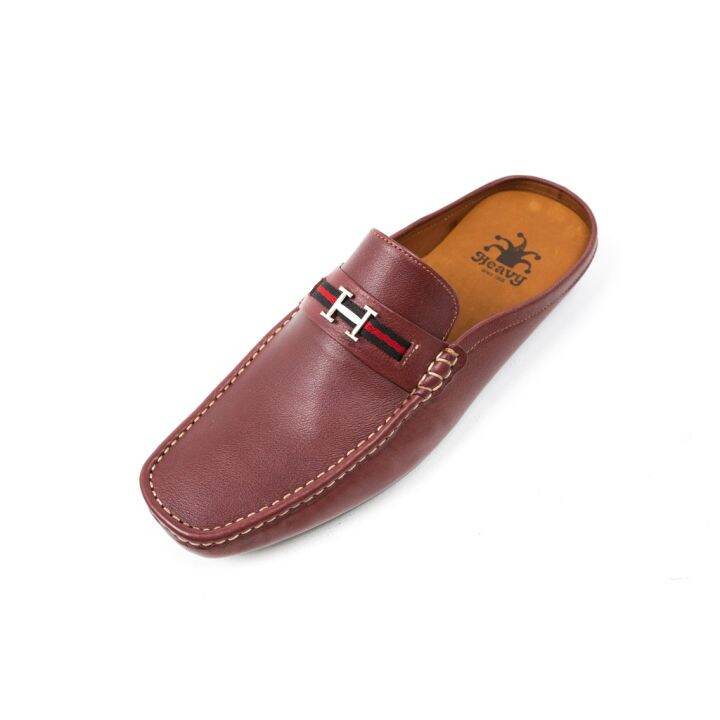 HEAVY SHOES รองเท้าหนังแบบสวมรุ่น VS8866 มี 2 สี Lazada.co.th
