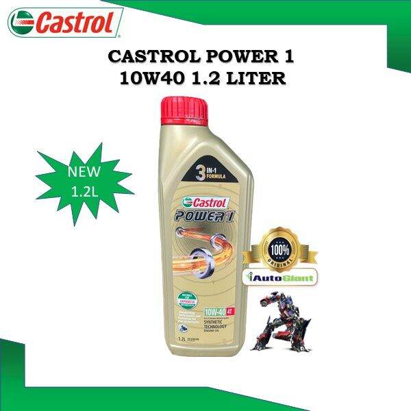 Castrol Power 1 4T 10W40 / Ölfilter Kawasaki VN750 A Twin Bj 99 - 03