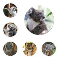 Animal sleeping lazy koala Icons Pins Badge Decoration Brooches Metal Badges For Backpack Decoration Fashion Brooches Pins