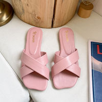 New Flats Slippers Women 2022 Flip Flops Shoes Female Casual Outside Rubber Slides For Ladies Fashion Slippers Rome Shoes