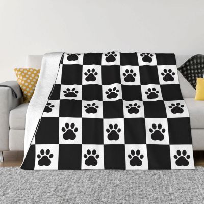 （in stock）Dog, cat, paw, puppy foot blanket, coral plush animal, super warm blanket, outdoor travel blanket（Can send pictures for customization）