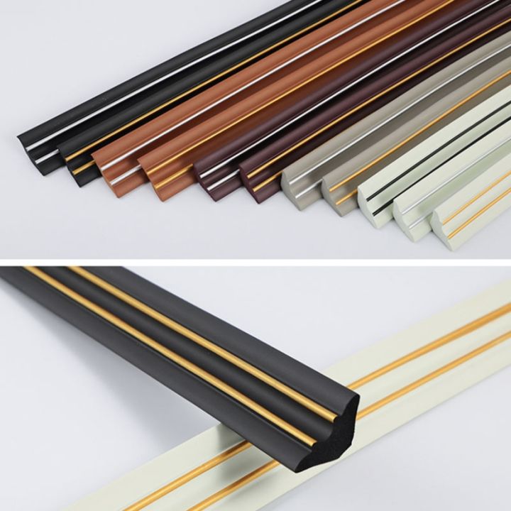 1m-roll-self-adhesive-inner-corner-line-rome-decor-soundproof-foam-tape-anti-collision-table-corner-wallpaper-waist-line-quality