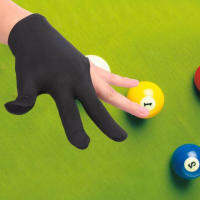 【Hot Sale Item】ถุงมือบิลเลียดยางยืด 3 นิ้ว Snooker Cue Glove สำหรับ Men Women Pool Accessory Billiard Cue Parts