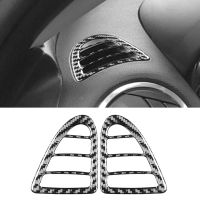 ﹉❇ For Mazda RX8 RX-8 2004-2008 Carbon Fiber Dashboard Air Conditioner Outlet Frame Trim Stickers Car Interior Accessories