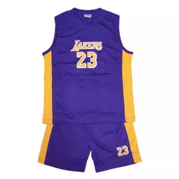 Shop Lakers Jersey 2023 Terno with great discounts and prices