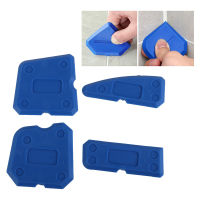 ruyifang 4pcs caulking Tool Kit ซิลิโคน Joint sealant Spreader ไม้พายขูดขอบซ่อมเครื่องมือพื้นกระเบื้องขอบทำความสะอาดมือเครื่องมือ