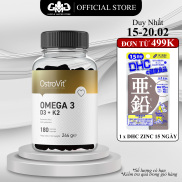 Viên Dầu Cá Ostrovit Omega 3 D3 + K2