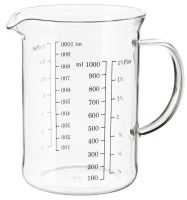 VARDAGEN Measuring jug, glass1.0 l (วาร์ดาเกน เหยือกตวง, แก้ว1.0 ลิตร)