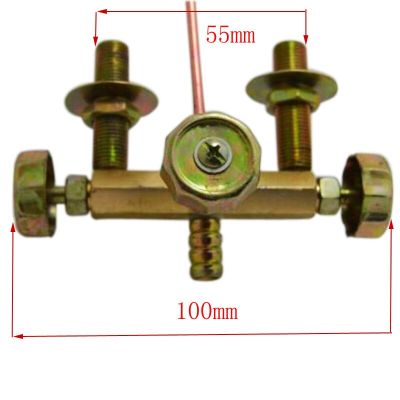 Special offers Fire Stove Switch Assembly Liquefied Gas Cooker Accessories Medium Pressure Flerce Furnace Double Pipe Valve