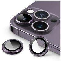 Deep Purple Camera Lens Protector for iPhone 14 Pro Max Plus 13 12 11 14Pro iPhone14 13Pro 12Pro Glass Protection Film Accessory  Screen Protectors