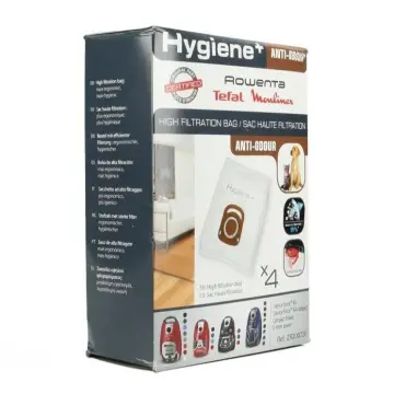 Sac aspirateur Rowenta Hygiene + - sac haute filtration Hygiene +
