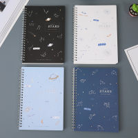 4 PCS Notebook Simple College Student A5 Coil Notebook Cute Korean Art Exquisite Hand Ledger Thickened Homework Book 2022 New