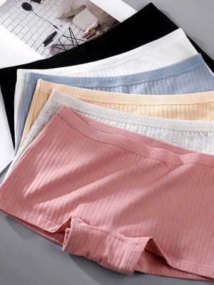 （A So Cute） NewWomen Safety Pants Cotton UnderSkirt Female Seamless Underpants Solid ColorShortsBoxer Women