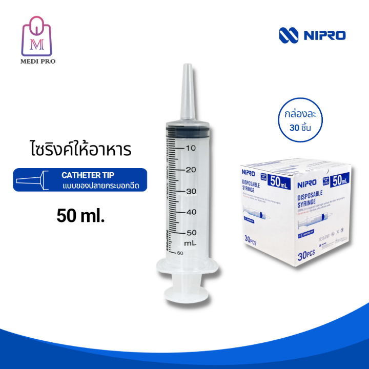 nipro-syringe-ไซริงค์ฉีดยา-ไซริงค์ให้อาหาร-แบบไม่มีเข็ม-ขนาด-1-ml-lds-1-ml-3-ml-5ml-10ml-20ml-50ml-tc-และ-50-ml