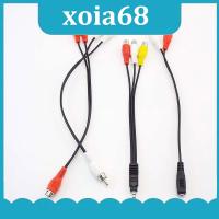 xoia68 Shop Universal RCA Cable 3.5Mm Jack Plug Stereo Audio Cable To 2Rca Socket Female To Male To Headphone 3.5 Aux Y Adapter