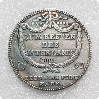 เหรียญ1795 Bishopric ของ Bambergggerman 1 Thaler - Franz Ludwig Copy