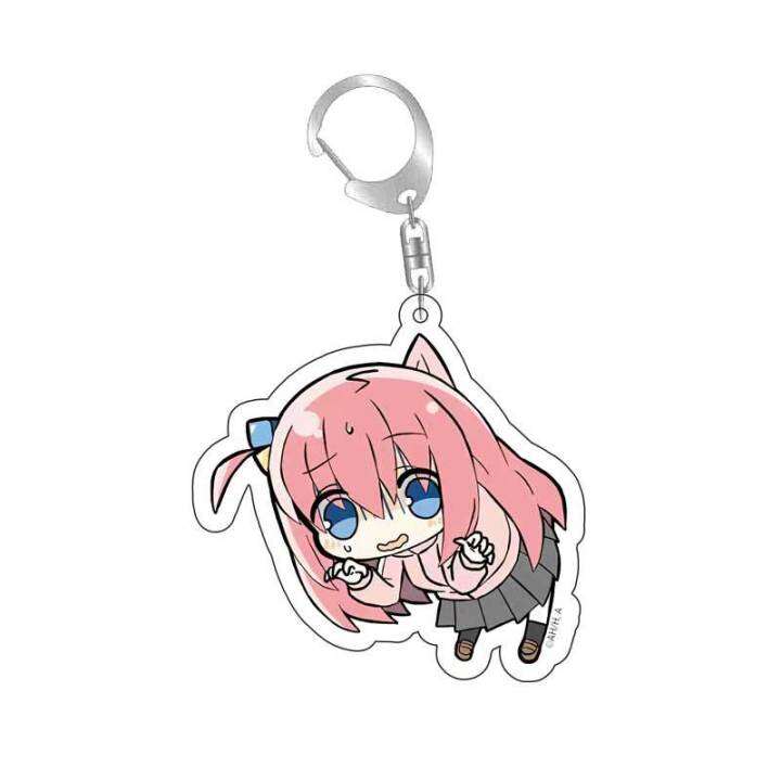 anime-bocchi-the-rock-gotou-hitori-ijichi-nijika-yamada-ryo-cosplay-prop-keychain-accessories-key-chain-pendant-badge-xmas-gift-key-chains