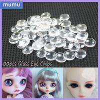 MUMU 100pcs 14mm ร้อน เครื่องประดับ ดัดแปลง ตุ๊กตาบลายธ์ งานฝีมือ DIY อัญมณีเวลา ชิปอายแก้ว