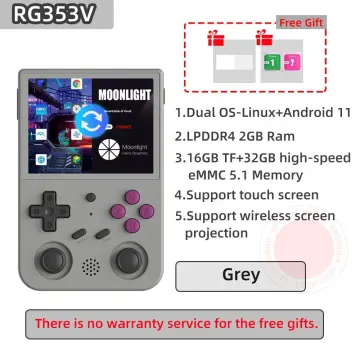 ANBERNIC RG353V/RG353VS Handheld Game Console Dual OS Android 11 Linux HDMI  Gift