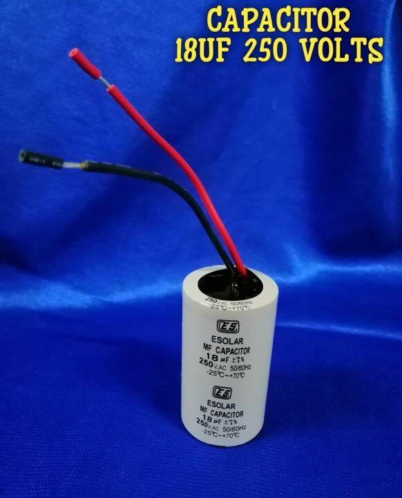 CAPACITOR 18UF 250 VOLTS FOR INDUSTRIAL SEWING MOTOR Lazada PH