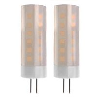 2ชิ้น3W 230 Lm ไฟหลอดข้าวโพด Led G4 36 Led Smd 2835เปลวไฟสีขาวอบอุ่น Dc 12V Dc12v สีขาวอบอุ่น