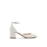 ALDO KINDAH HEELED SHOES - WHITE