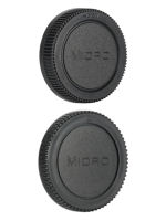 Micro 4/3 Rear Lens Cap ฝาปิดท้ายเลนส์ + Body Cap ฝาปิดบอดี้ Olympus Panasonic MFT M4/3