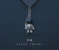 Car Pendant Creative Spaceman Hanging Hip Hop Astronaut Ornament Auto Rearview Mirror Interior Decoration Accessories Boys Gifts