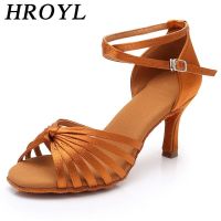 Women Ballroom Dance Shoes Girls Latin Modern Tango Salsa Dance Shoes Ladies High Heel Soft Bottom Dance Shoes Hot Selling Black