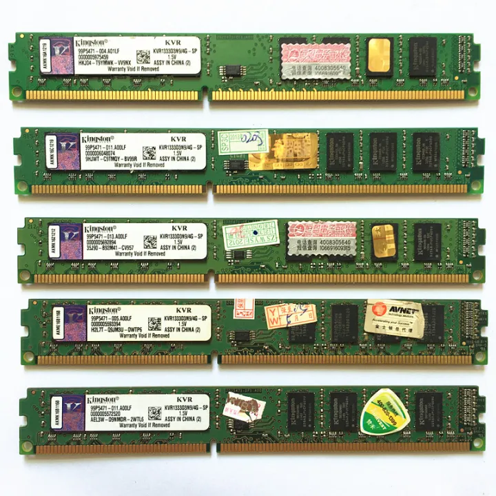 Kingston DDR3 1333MHz 4GB 240PIN 1.5V KVR1333D3N9/4G Desktop Rams