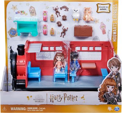 2022 New Harry Potter Hogwarts Express Train Set Hermione Wizarding World Toy Model Genuine
