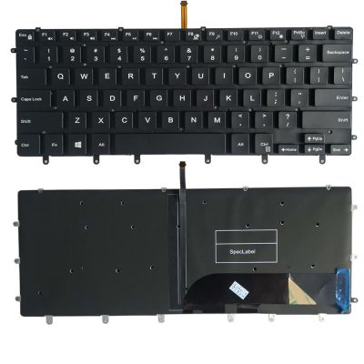US New for Dell Inspiron 7558 7568 keyboard English with backlit