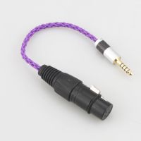 Audiocrast HIFI Carbon Fiber 4.4mm Balanced Male to 4-Pin XLR Balanced Female Audio Adapter Cable 4.4mm to XLR Connector Cable