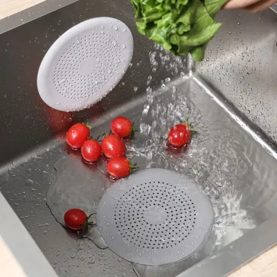 Shower Floor Drain Hair Stopper Catcher Kitchen Sink Plug Anti-blocking Bathtub Strainer Sewer Outfall Filter Bathroom Supplies