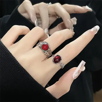 Yellow Chimes Rings for Women and Girls | Red Crystal Stone Studded  Adjustable Rings | Heart Shaped Ring for Women | Birthday Gifts For Women  Valentine Gift for Girls : Amazon.in: Fashion