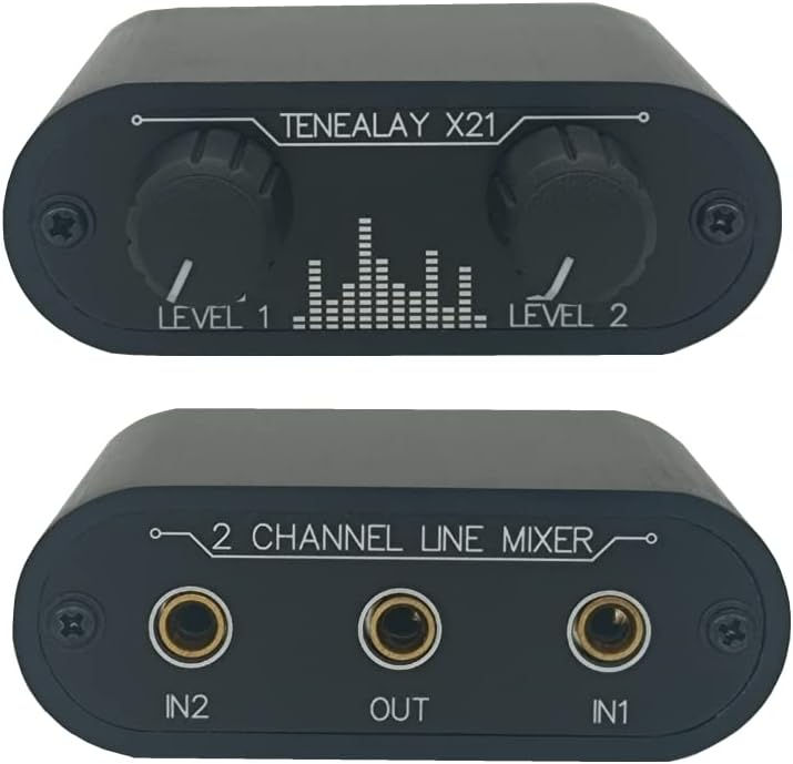 tenealay-2-way-audio-mixer-3-5mm-un-powered-mixer-2-to-1-stereo-aux-3-5mm-line-levels-control-box-mini-passive-mixer-x21