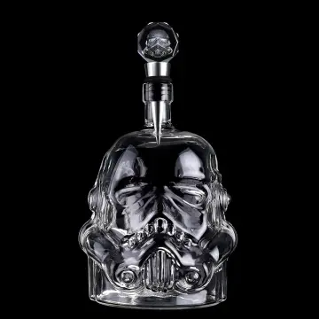 Creative Storm Trooper Decanter White Soldier Glass Jug Liquor Bottle  Whiskey Wine Brandy Scotch Bourbon Vodka Decanter Gifts