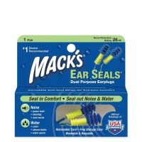 Macks US silicone earplugs noise reduction water proof 1 pair swimming earplugs  water sports earplugs double hardness design Accessories Accessories